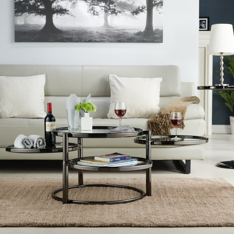 Sled Coffee Table, Black