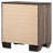 Tomasina Washed Taupe 2-Drawer Rectangular Nightstand