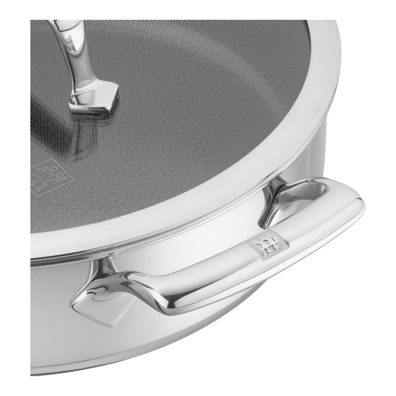 Saucière ronde ZWILLING Peak 3,8 L en acier inoxydable 18/10, argentée