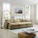 Kaoruko Oversized Modular Cushioned Sofa,With 3 Ottomans To Work As Sleeper Sofa Beds, 3-Seater Sofa With 3 Footstools