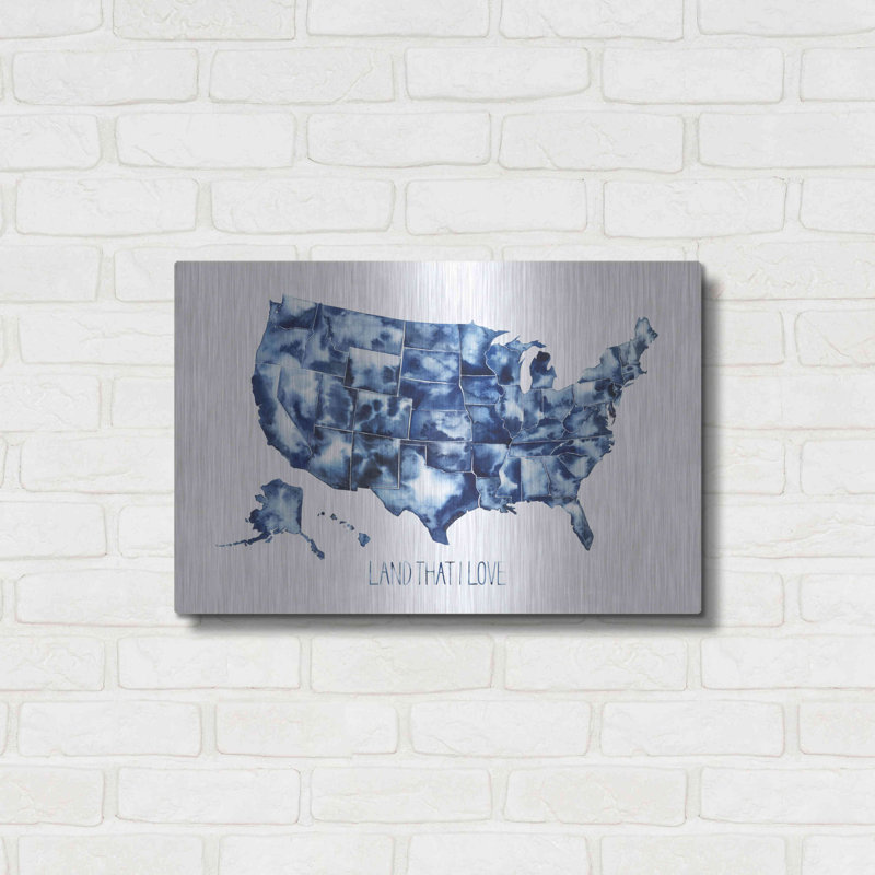 «Land That I Love» par Grace Popp, H 16 po x l 24 po
