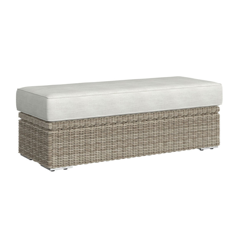 Repose-pieds Oglesby - naturel et beige oléfine