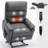 PU Leather Power Lift Recliner Chair with Power-Remote, Heat Massage and Heavy Duty Motion Mechanism-1103180112