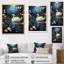 Cygne dans la nuit - reproductions d'art mural animaux cygnes-97170025-97170032