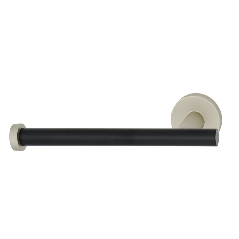 Vita Bella Bath Tissue Holder, Matte Nickel/Matte Black