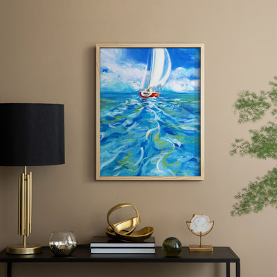 The Islands are Calling Framed Print Framed Print - Solid Wood
