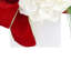 Hydrangea Holiday Arrangement with Velvet Bows