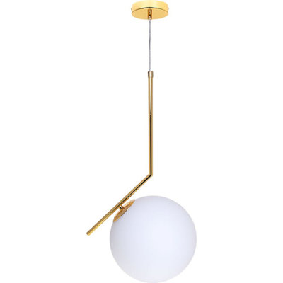 Eicher 1 - Light Gold Single Pendant