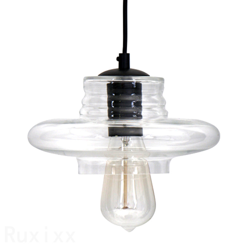 Industrial Pendant With Clear Glass By Lumisource