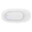 Baignoire de trempage autoportante L 62,99 po x l 29,25 po