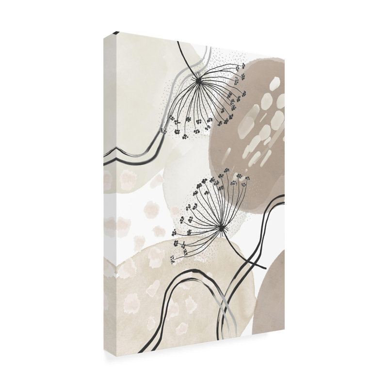Art sur toile 3, bolognaise, beige, H 32 po x l 22 po