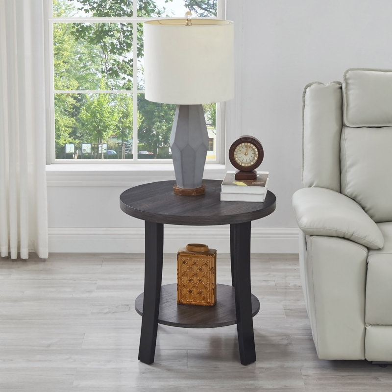 Table de bout Anze, Gris anthracite