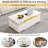 Lift-Top Coffee Table with 4 Storage Stools-114698452