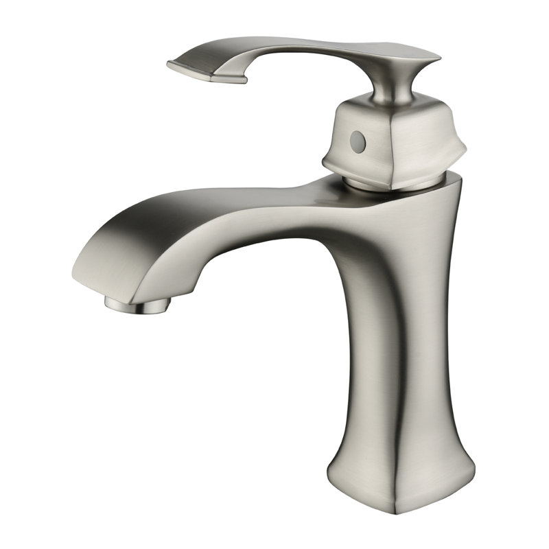 Single-Hole Single-handle Bathroom Faucet, Brushed Nickel