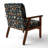 Dinosaurs Roar III - Upholstered Casual Accent Arm Chair-93825623