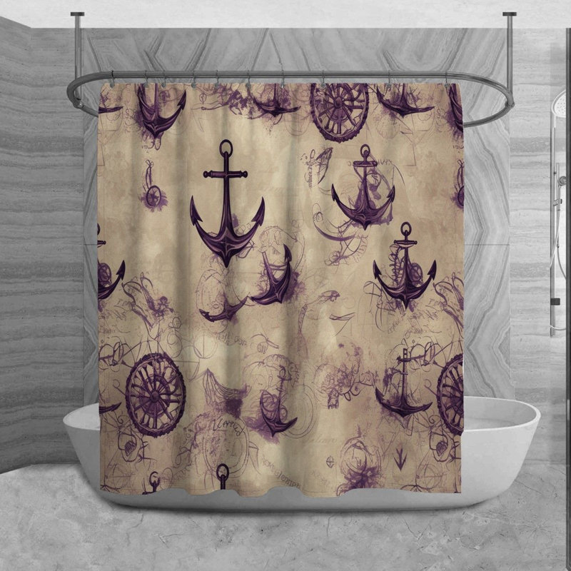 Rideau de douche Ronon, H 93 po x l 70 po