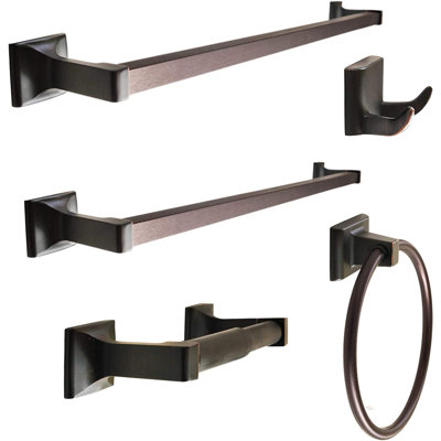 5 - Piece Bathroom Hardware Set