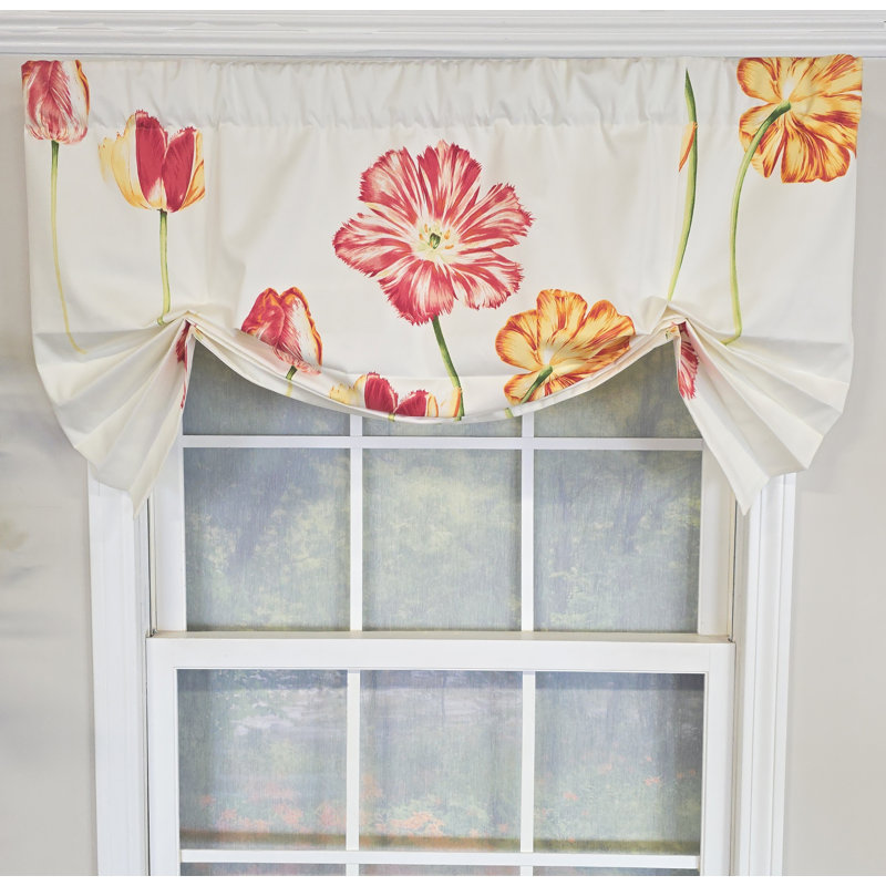 La Tulipe Butterfly Valance, Blanc