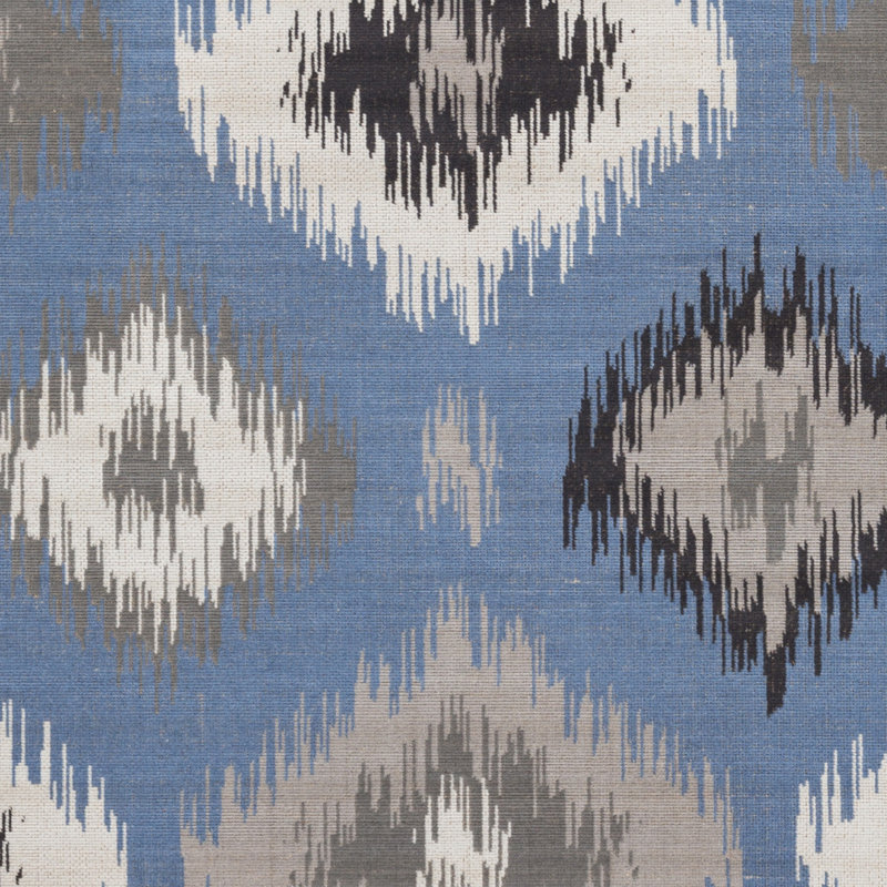 Ikat Indoor Rug, Rectangle 2'8" x 5'