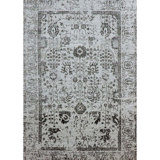 Hand Knotted Floral Area Rug