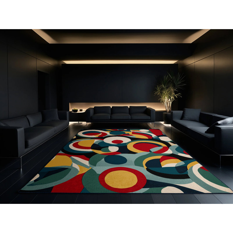 Perky Stomp Rug, Square 6'