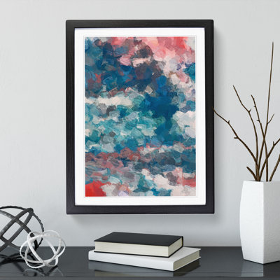 XV1022-158X A Stranger Abstract - Single Picture Frame Print