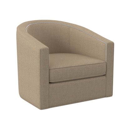 Fauteuil demi-tonneau de 34 po Ambre