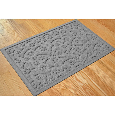 WaterHog® Paws & Bones 18 in. x 28 in. Indoor Outdoor Pet Mat