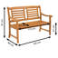 Sun Flair Wooden Bench