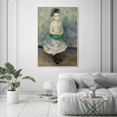 Art mural réaliste et classique «Renoir - Portrait Of Jeanne Durand Ruel»