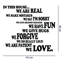 Text & Numbers Non-Wall Damaging Wall Decal