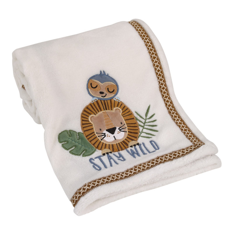 Couverture pour bébé Indigo Safari Jungle Paradise