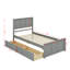 Lit plateforme avec rangement Tarrel-570214117