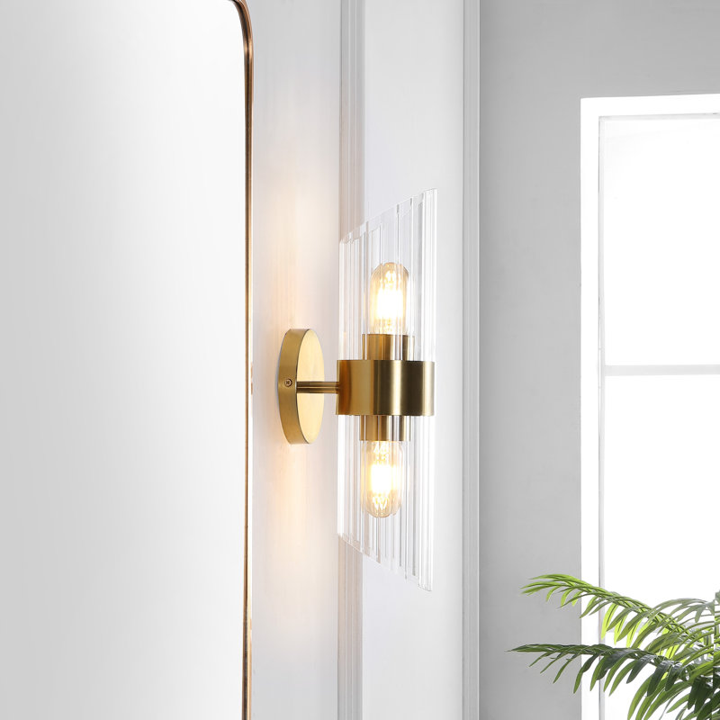 Blace Armed Sconce, Brass Gold