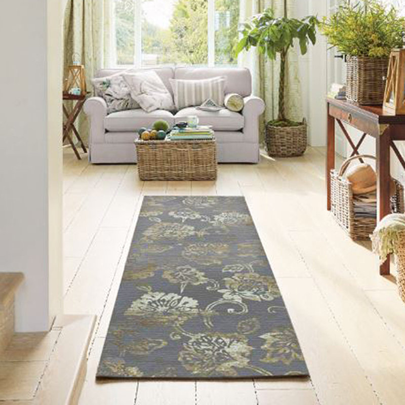 Tapis gris Avenue 33, Rectangle 2 pi 2 po x 6 pi