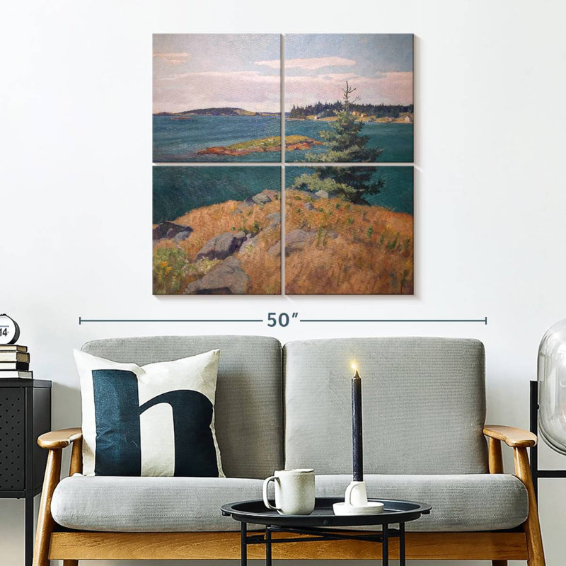 Îles Gillard, baie de Penobscot, Maine, H 32 po x l 32 po