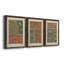 River Wavelet I - ensemble de 3 peintures sur toile encadrées-1405583450-1405583444
