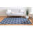 California Cotton Abstract Indoor Rug-2053301407