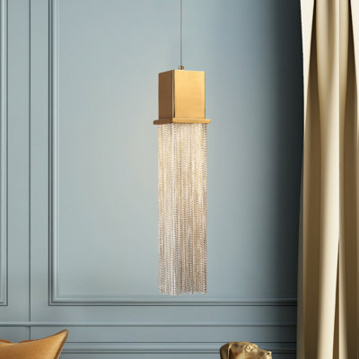 Luminaire suspendu unique à 1 lumière Achai