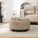 Bryonie Round Cocktail Ottoman with Storage