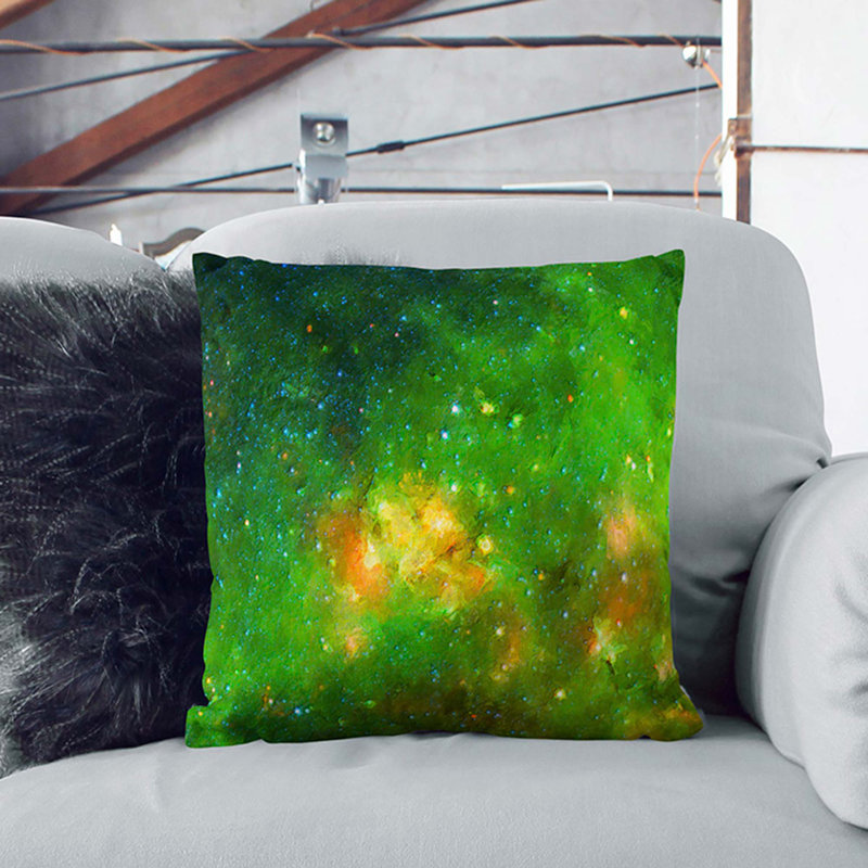 Square Throw Cushion, 55cm H x 55cm W x 20cm D