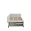 Lit plateforme simple tapissier en forme de L avec tiroirs-114355563