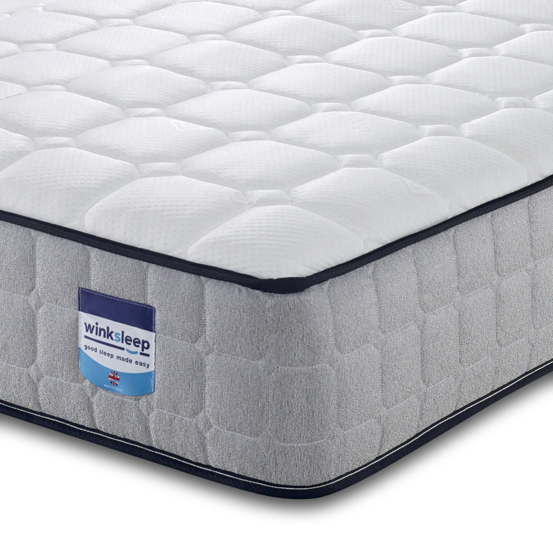 Winksleep Gravity Memory Foam Spring Mattress, Medium-Firm, Cool Touch Fabric, Small Single (2'6)