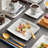 Carreen 18 Piece Porcelain China Dinnerware Set - Service for 6