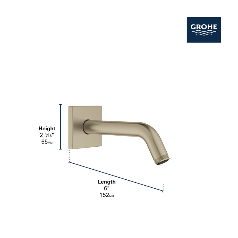 Eurocube Pressure Balance Rain Shower Set, Brushed Nickel