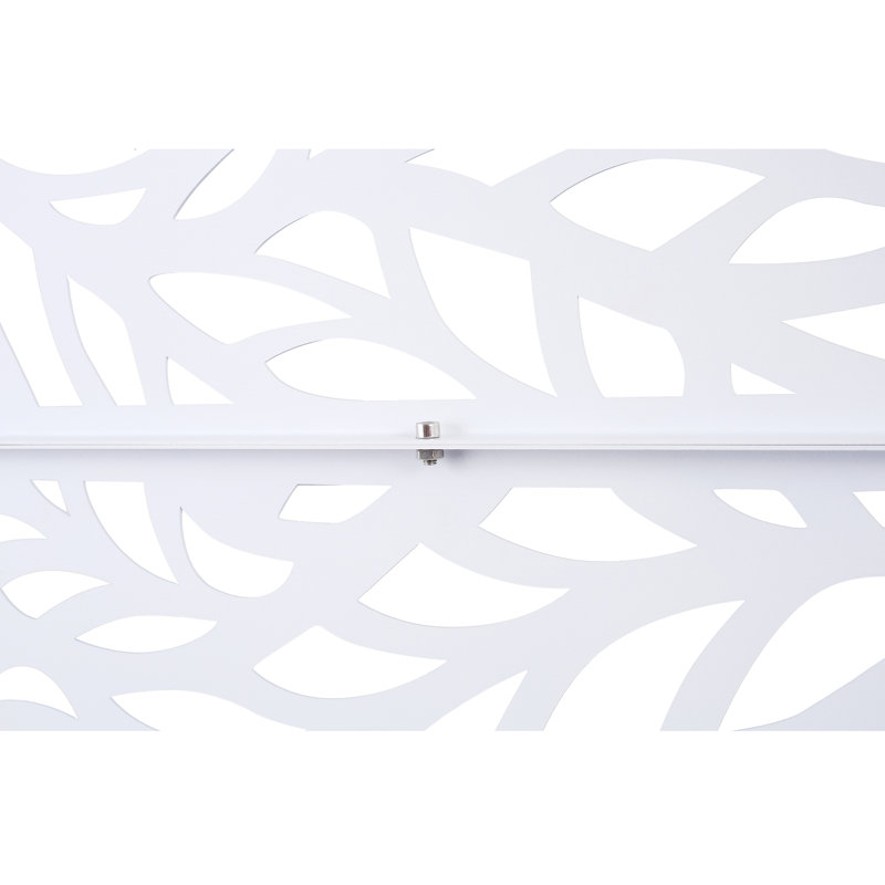 Écran d'intimité extérieur et intérieur H 76 po x l 48 po, Blanc