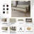 Velvet Upholstered Accent Sofa-340819891-340819902