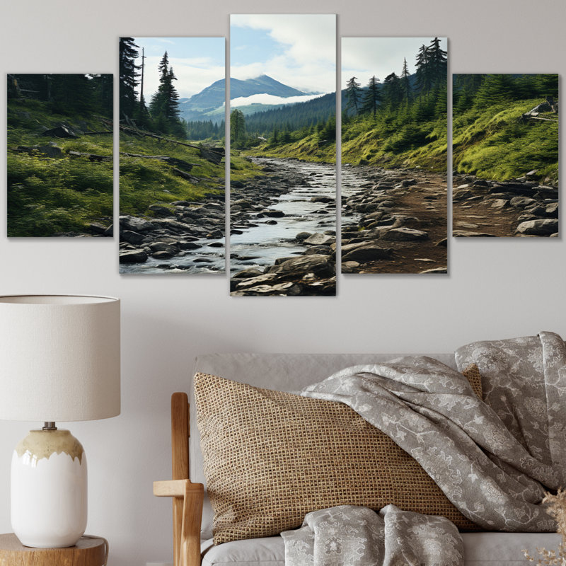 Gress " USA Olympic National Forest River " 5 - Pieces