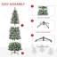 Arbre de Noël artificiel mince 70 g