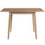 2 chaises de cuisine élégantes 2 pièces - Tissu rembourré avec pieds en bois massif et siège rembourré